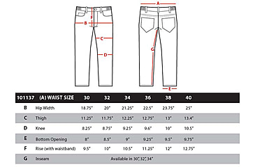 Image of Condor Outdoor Cipher Jeans, 34x34, Indigo, 101137-032-34-34