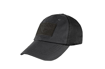 Image of Condor Outdoor Mesh Tactical Cap, Black, TCM-002
