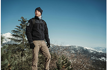 Image of Condor Outdoor Alpha Fleece Jacket, Black, 4XL, 601-002-4XL