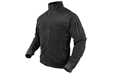 Image of Condor Outdoor Alpha Fleece Jacket, Black, 4XL, 601-002-4XL