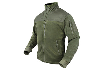 Image of Condor Outdoor Alpha Fleece Jacket, Olive Drab, 5XL, 601-001-5XL