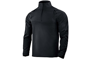 Image of Condor Outdoor Patrol Quarter Zip Softshell Gen II, Black, Small, 101308-002-S