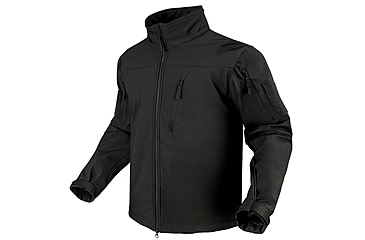 Image of Condor Outdoor Phantom Softshell Jacket, Black, 4XL, 606-002-4XL