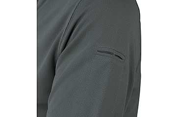 Image of Condor Outdoor Performance Long Sleeve Tactical Polo, Graphite, 3XL, 101120-018-XXXL