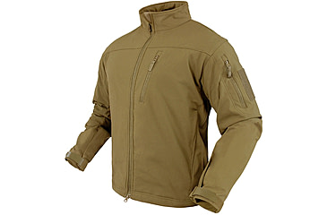 Image of Condor Outdoor Phantom Softshell Jacket, Coyote Brown, Extra Small, 606-498-XS