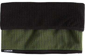Image of Condor Outdoor Reversible Neck Gaiter/Balaclava - Men's, Olive Drab/Black, 221156-001