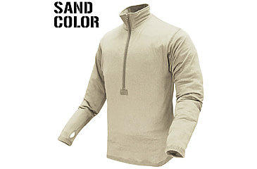 Image of Condor Outdoor - Base II Zip Pullover Sand, XL 603-042-XL