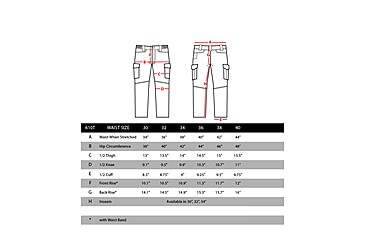 Image of Condor Outdoor Stealth Operator Pants, Navy Blue, 40 Waist x 30L, 610T-006-40-30