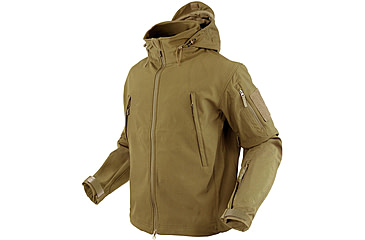 Image of Condor Outdoor Summit Softshell Jacket, Coyote Brown, 3XL, 602-498-XXXL