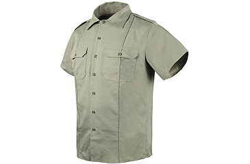 Image of Condor Outdoor Twill Class B Short Sleeves Shirt, Silver Tan, Neck Size - 15, 101245-038-M