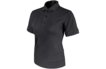 Image of Condor Outdoor Women'S Performance Polo- Short Sleeve, Black, Medium, 101194-002-M