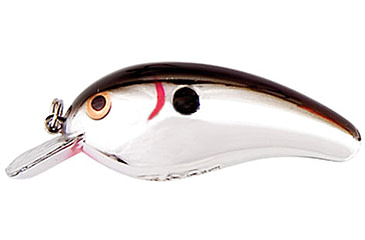 Image of Cotton Cordell Big O Square Lip Crankbait, 2.25in, 1/3 oz, Floating, Chrome/Black, C7704