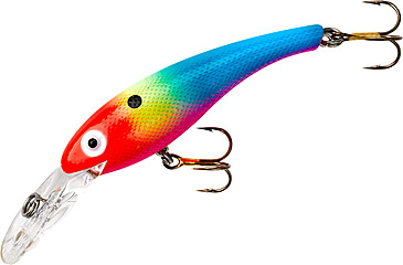 Image of Cotton Cordell Wally Diver 1/2oz 3-1/8in Crankbait, Fire Clown, CS6221