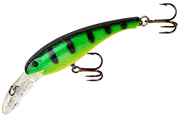 Image of Cotton Cordell Wally Diver Crankbait, 2 1/2in, 1/4 oz, Floating, Fire Tiger/GL, CD5339
