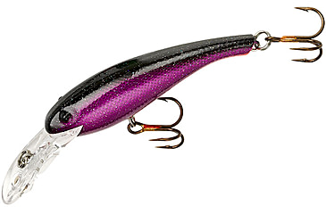 Image of Cotton Cordell Wally Diver Crankbait, 2 1/2in, 1/4 oz, Floating, Purple Demon, CD5299
