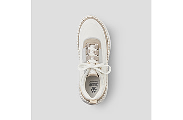 Image of Cougar Sayah Luxmotion Nylon/ Suede Waterproof Sneakers - Womens, White/Taupe, 9, SAYAH-White-Taupe-9