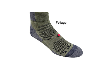 Image of Covert Threads Trainer Sock, Foliage, Size 9-12, 7182 FG