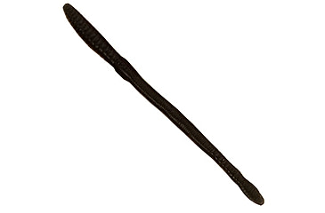 Image of Creme Lures Scoundrel Worm, 1, 6in, Black, 103-99