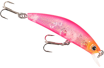 Image of Daiwa Dr Minnow Jerkbait Lure, 2in, 3/32oz, Bubblegum, DRM5F44