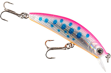 Image of Daiwa Dr Minnow Jerkbait Lure, 2in, 3/32oz, Pink Yamame, DRM5F74