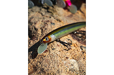Image of Daiwa HMKL Minnow Steez Custom Jerkbaits Lure, 5.4in, 4/7oz, Ghost Ayu, HM137SPK4
