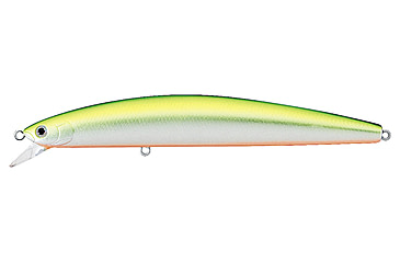 Image of Daiwa Salt Pro Floating Minnow Lure, 5 1/8in, 7/8oz, Parrot, DSPM13F49