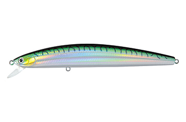 Image of Daiwa Salt Pro Sinking Minnow Lure, 6in, 1 1/4oz, Green Mackerel, DSPM15S25
