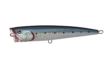 Image of Daiwa Saltiga Dorado Popper Lure, 5.5in, 1 1/16oz, Laser Maiwashi, SADP14F86