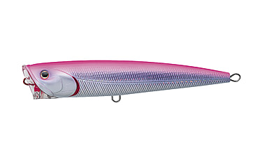 Image of Daiwa Saltiga Dorado Popper Lure, 5.5in, 1 1/16oz, Laser Pink Purple, SADP14F82