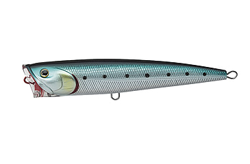 Image of Daiwa Saltiga Dorado Popper Lure, 5.5in, 1 1/16oz, Maiwashi, SADP14F87