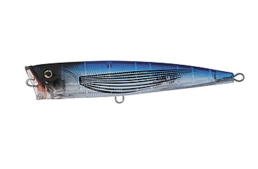Image of Daiwa Saltiga Dorado Popper Lure, 5.5in, 1 1/16oz, Skeleton Flying Fish, SADP14F97