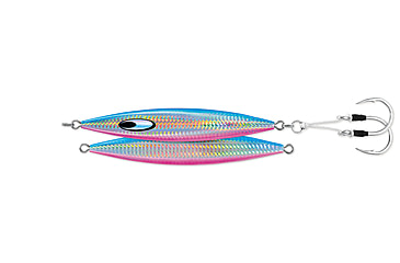Image of Daiwa Saltiga SK Metal Jig, 1oz, 2.7in, Blue Pink, SA-SK30G02