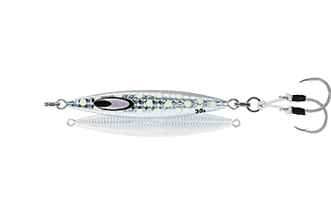 Image of Daiwa Saltiga SK Metal Jig, 1oz, 2.7in, Glow Dot, SA-SK30G07