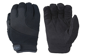 Image of Damascus DPG125 Patrol Guard Gloves with KEVLAR Cut Resistant Palms, Medium, Black