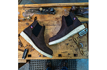 Image of Danner Bull Run Chelsea 6 in Shoes - Mens, 10.5 US, Medium Width, Brown, 10.5, 15484-10.5D