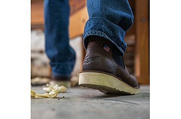 Image of Danner Bull Run Chelsea 6 in Shoes - Mens, 10.5 US, Medium Width, Brown, 10.5, 15484-10.5D