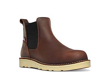 Image of Danner Bull Run Chelsea 6 in Shoes - Mens, 10.5 US, Medium Width, Brown, 10.5, 15484-10.5D