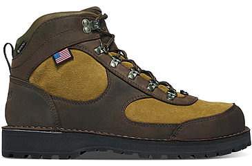 Image of Danner Cascade Crest 5in GTX Hiking Shoes - Mens, Wide, Turkish Coffee/Moss Green, 14, 60434-14EE