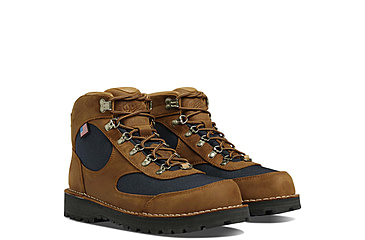 Image of Danner Cascade Crest 5in GTX Hiking Shoes - Womens, Regular, Grizzly Brown/Ursa Blue, 8, 60433-8M