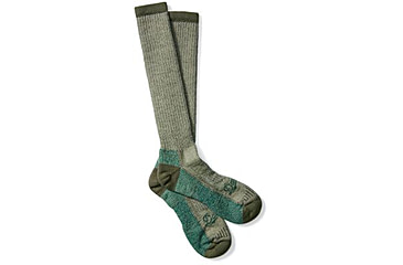 Image of Danner Hunt Midweight Merino OTC Socks, Green, L 75003-L