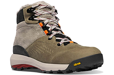 Image of Danner Inquire Mid Winter 5in Shoes - Womens, Hazelwood/Tangerine/Red, 6.5 US, Medium, 64571-M-6.5