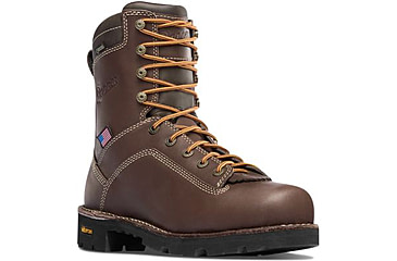 Image of Danner Quarry USA 8in Boots, Brown, 14D, 17305-14D