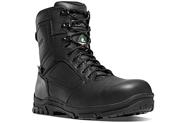 Image of Danner Lookout EMS/CSA Side-Zip 8in Non-Metallic Toe Boots, Black, 3B, 23826-3B