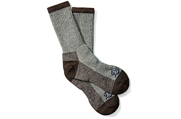 Image of Danner Work Midweight Merino Crew Socks, Brown, M 75010-M