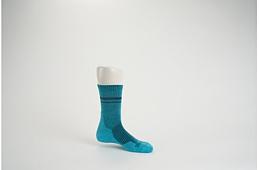Image of Darn Tough Element Micro Crew Lightweight w/ Cushion Socks - Womens, Cyan, Large, 1114-CYAN-L-DARN