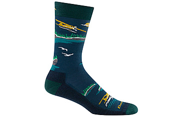 Image of Darn Tough Float Boat Crew Lightweight Socks - Mens, Midnight, Medium, 6120-MIDNIGHT-M-DARN