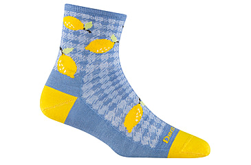Image of Darn Tough Fruit Stand Shorty Lightweight Socks - Womens, Country Blue, Large, 6102-COUNTRY-BLUE-L-DARN
