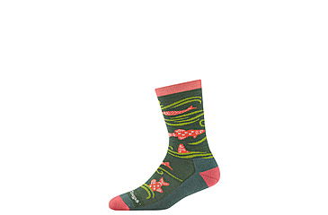 Image of Darn Tough Homer Crew Lightweight Socks w/Cushion - Womens, Kelp, Medium, 6122-KELP-M-DARN