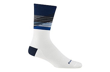 Image of Darn Tough Lillehammer Nordic Boot Lightweight Socks - Mens, White, Large, 8032-WHITE-L-DARN