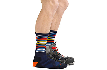 Image of Darn Tough Oslo Nordic Boot Lightweight Ski Sock - Mens, Eclipse, Extra Large, 8034-ECLIPSE-XL-DARN